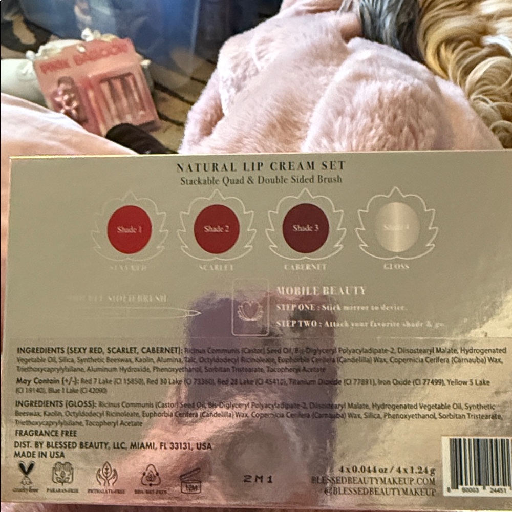 Blessed Beauty-Lipstick Palette - Multi-Color Lotus Set - Picture 5 of 5
